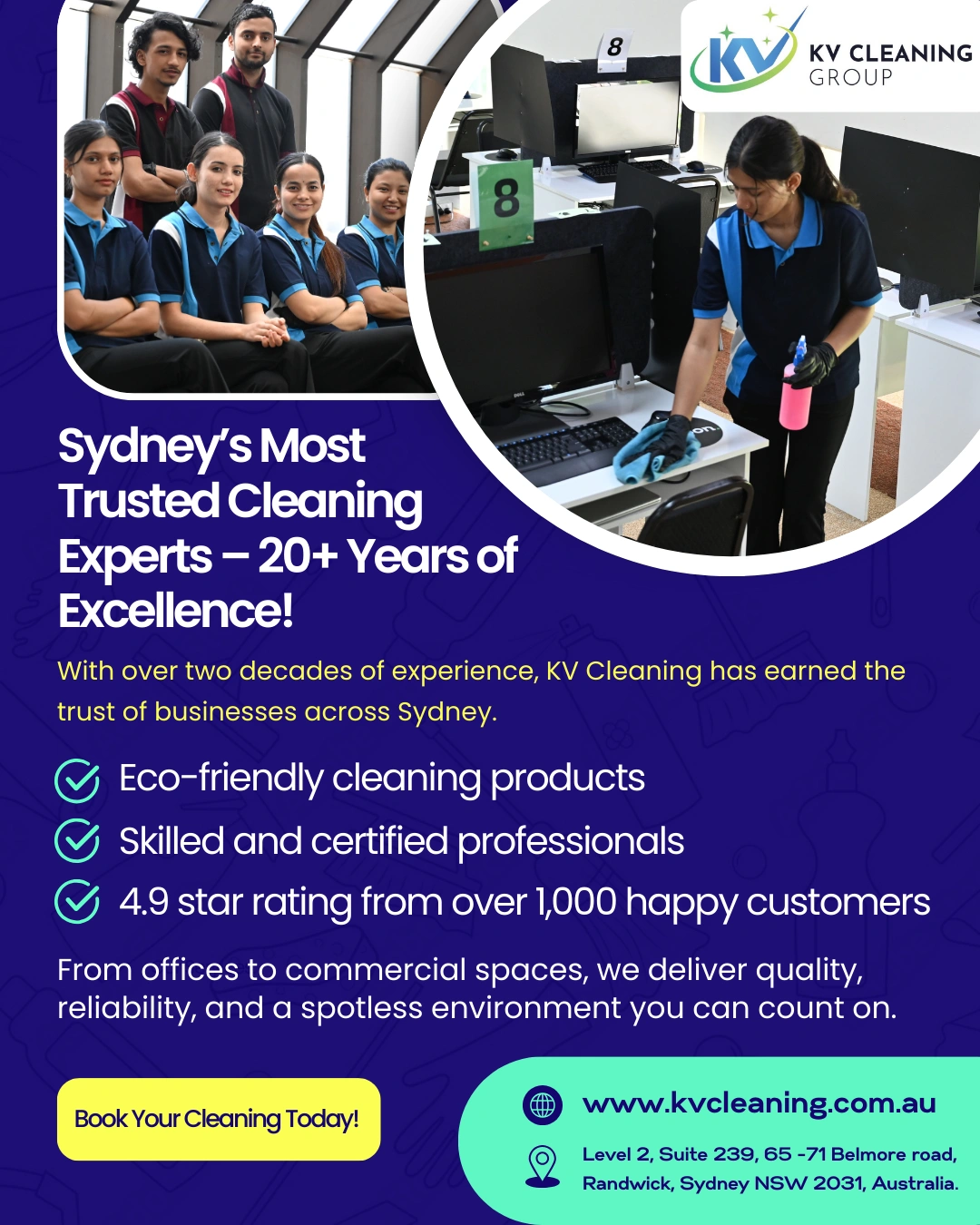 Office cleaning Sydney